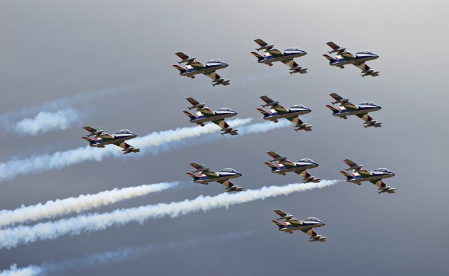 le frecce tricolori eccezionalmente all’aeroporto karol wojtyla di bari