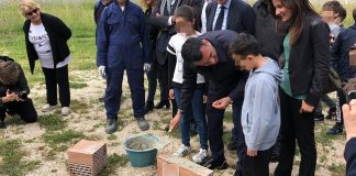 posa prima pietra palestra scuola galilei