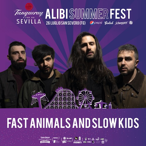 banner fast animals and slow kids