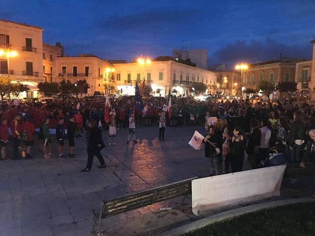 cerimonia di presentazione delle finali di campionato giovanile dell'hockey su pista