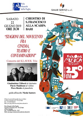 locandina festa della musica 2019