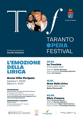 locandina taranto opera festival
