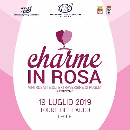 banner charme in rosa 2019