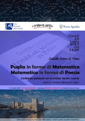 locandina puglia in forma di matematica