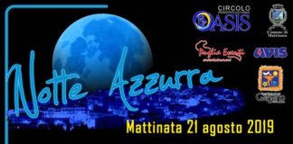 banner notte azzurra 2019