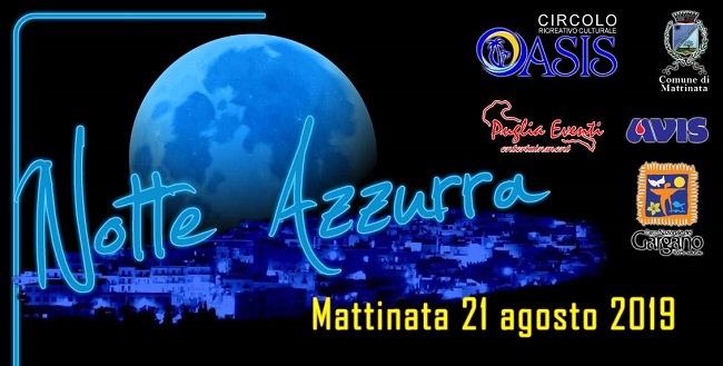 banner notte azzurra 2019