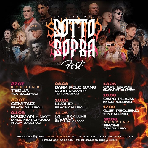 cartellone completo sottosoprafest 2019