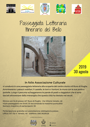 locandina itinerario del bello