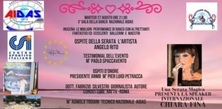 locandina terzo gala nazionale della danza aidas
