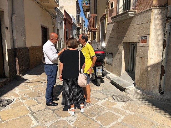 sorpalluogo assessore galasso strade centro storico carbonara