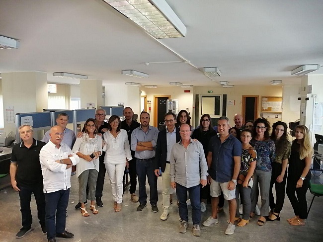 M5S visita il centro per l'impiego di lecce