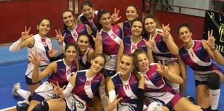 le ragazze della volleyup pronte a viaggiare