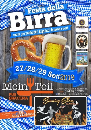 locandina festa della birra