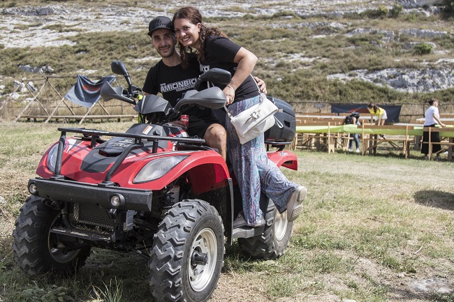 mf bosco difesa grande, tripudio di colori per l’iron bike a gravina