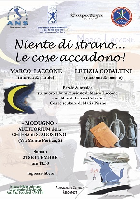 presentazione niente di strano con libro copia