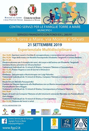 programma giornata del benessere al centro servizi famiglie di torre a mare