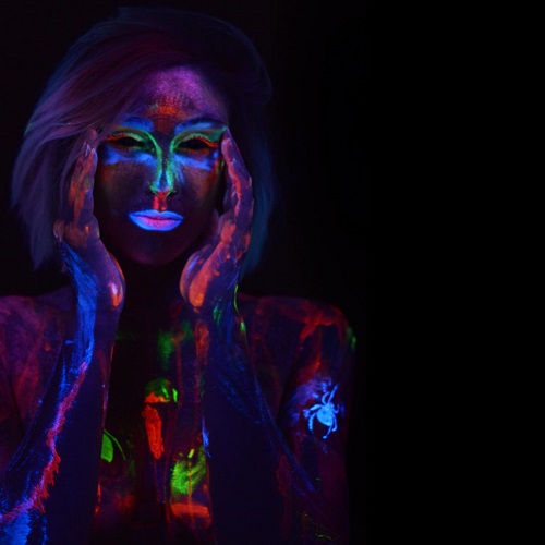 body painting fluo ale matassa