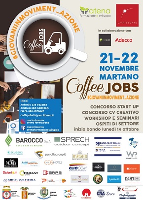 locandina coffeeJobs martano