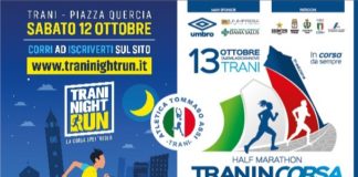 locandina night run e traniincorsa