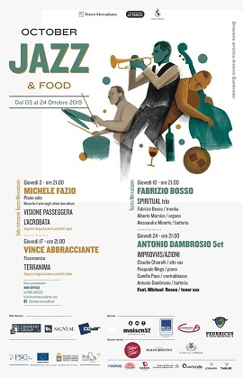 locandina october jazz & food