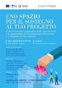 locandina incontro puglia sviluppo