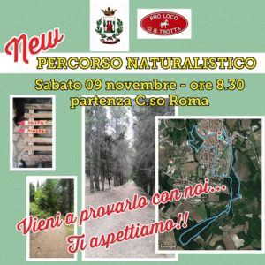 manifesto percorso naturalistico