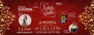 natale nella città delle grotte, il programma