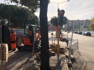 al via cantiere per impianto illuminazione pubblica in alcune strade di poggiofranco