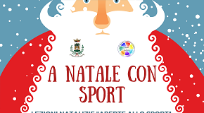 locandina 'a natale con sport'