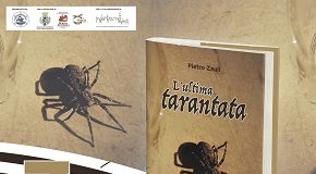 locandina presentazione del libro 'l'ultima tarantata' di pietro zauli