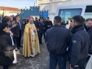 l’aeroclub di bari terza tappa del pellegrinaggio della statua della madonna di loreto