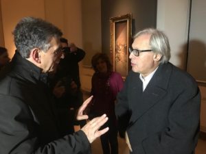 mostra boldini a palazzo della marra, visita di vittorio sgarbi