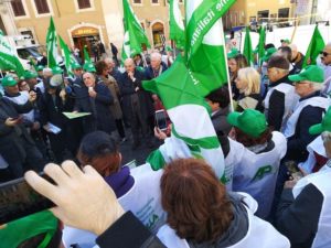 pensionati cia manifestazione