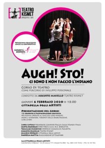 locandina 'augh! sto!'