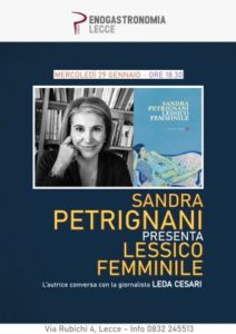 locandina sandra petrignani