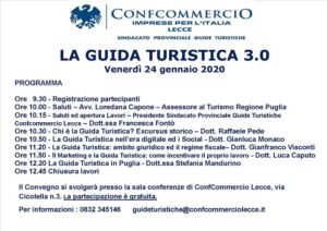 locandina seminario 'la guida turistica 3.0'