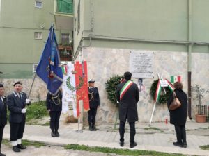 cerimonia commemorativa per i martiri delle foibe