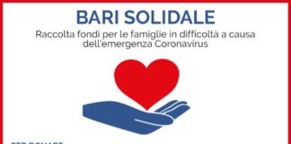 emergenza coronavirus - attivato iban comune di bari per donazioni - card