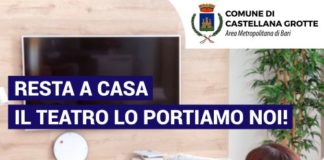 iorestoacasa castellana grotte, spettacoli su youtube