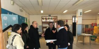 sopralluogo nella scuola d'infanzia ferranini