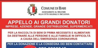 appello del comune ai grandi donatori