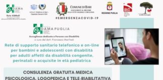 attivo numero per consulenze mediche telefoniche rivolte a pazienti con disabilità - locandina