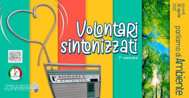 banner volontari sintonizzati - ambiente