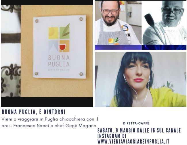 buona puglia, francesco nacci e gegè mangano su vieni a viaggiare in puglia