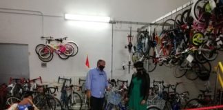 inaugurata l'accademia della bici - progetto finanziato da urbis della scuola di ciclismo franco ballerini