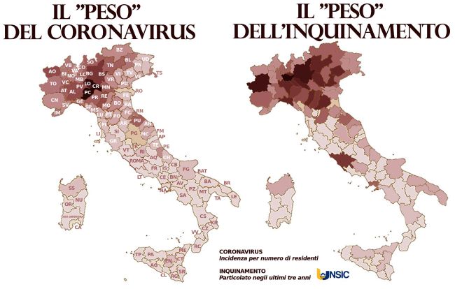 mappa covid