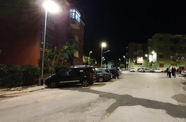 nuova illuminazione villaggio trieste