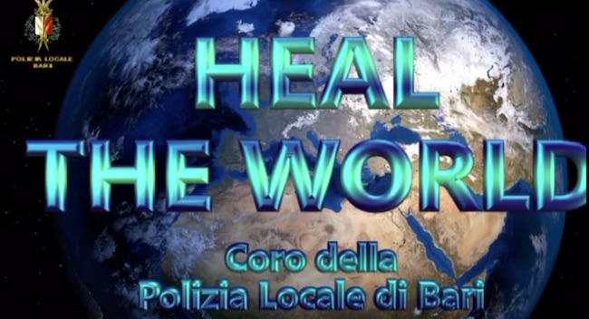 Heal the world - Coro della Polizia Locale di Bari