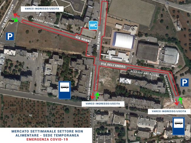 mappa mercato