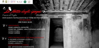 banner notte degli ipogei canosa